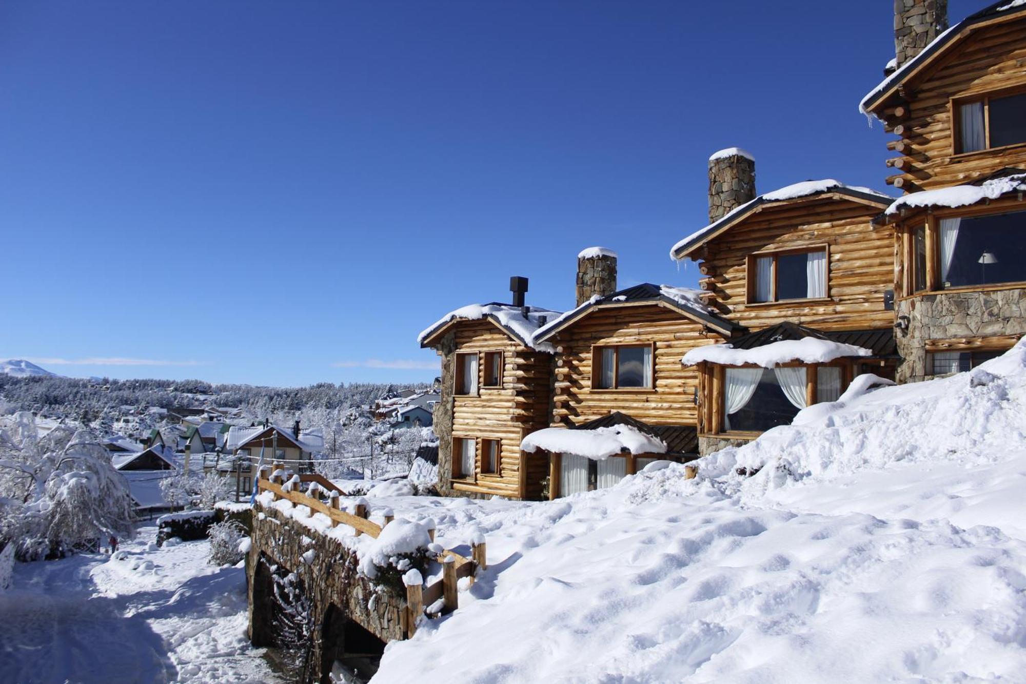 Cabanas Chesa Engadina San Carlos de Bariloche Bagian luar foto